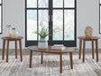 Tampa Furniture Outlet - Ashley Furniture - Gordonay Table (Set of 3) - Occasional Table Set (3/CN) / Brown - T155-13