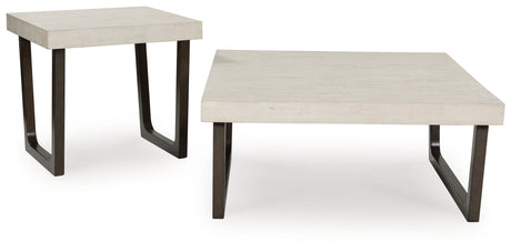Tampa Furniture Outlet - Ashley Furniture - Westenfort Table (Set of 2) - Occasional Table Set (Set of 2) / Espresso/Gray - T202-12