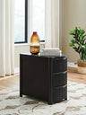 Tampa Furniture Outlet - Ashley Furniture - Camdill Chairside End Table - Chair Side End Table / Black - T208-117