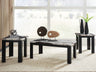 Tampa Furniture Outlet - Ashley Furniture - Jazmore Table (Set of 3) - Occasional Table Set (3/CN) / Dark Brown - T255-13