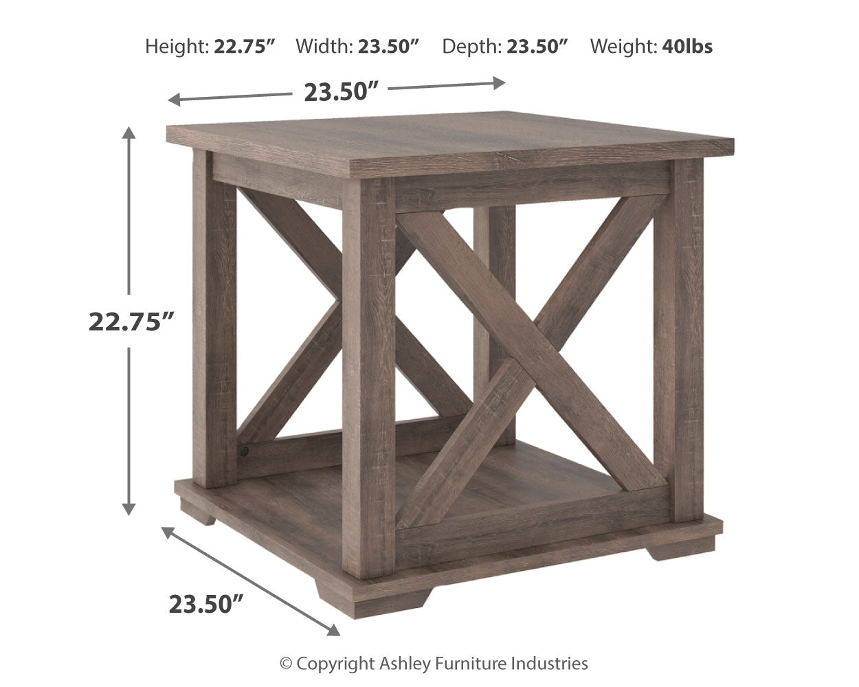 Arlenbry End Table