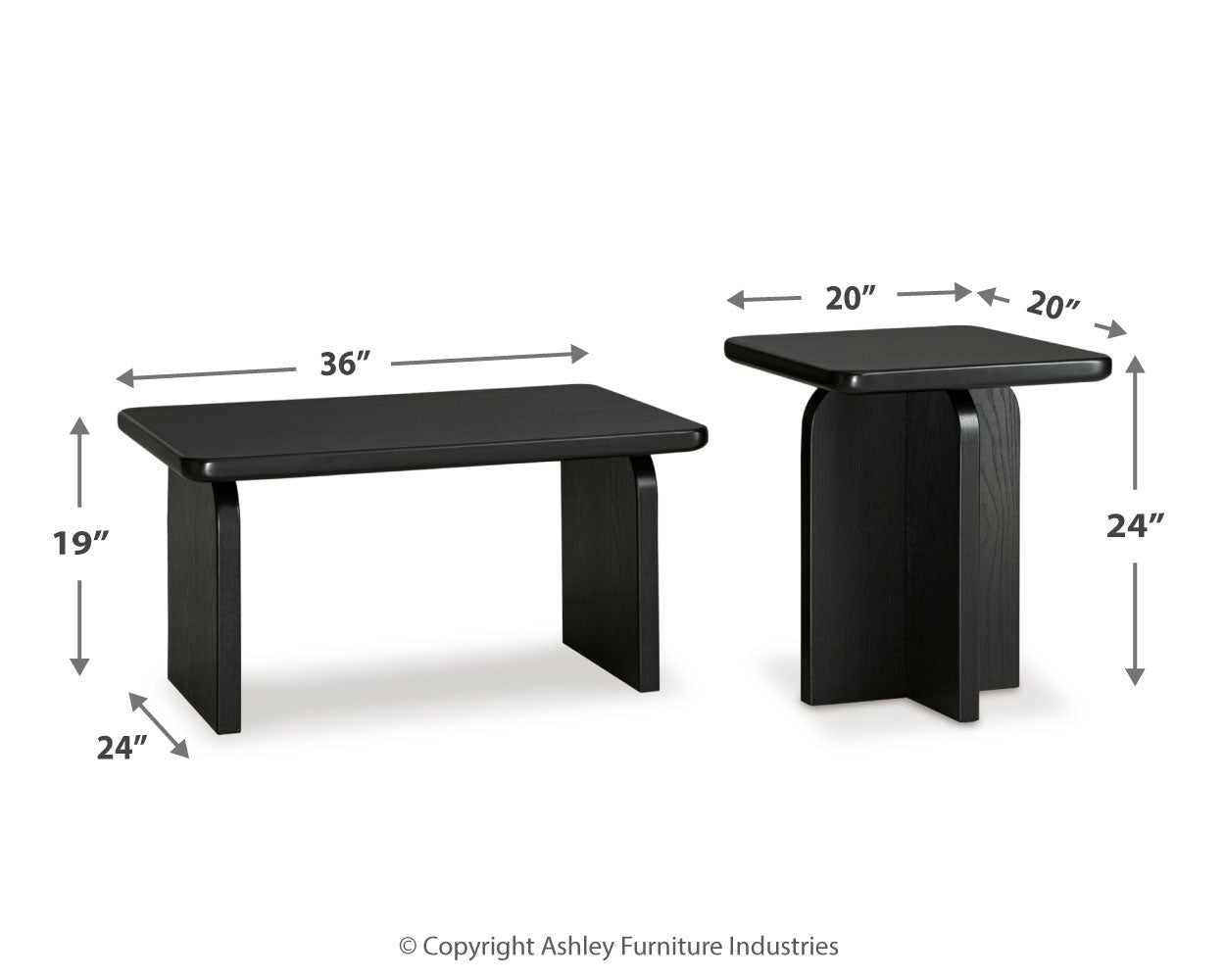 Mitchalli Table (Set of 2) - Tampa Furniture Outlet