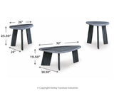 Bluebond Table (Set of 3) - Tampa Furniture Outlet