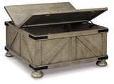 Aldwin Coffee Table With Storage - Tampa Furniture Outlet