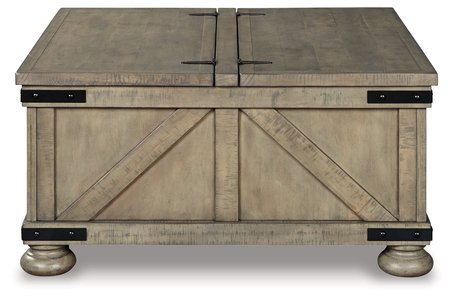 Aldwin Coffee Table With Storage - Tampa Furniture Outlet