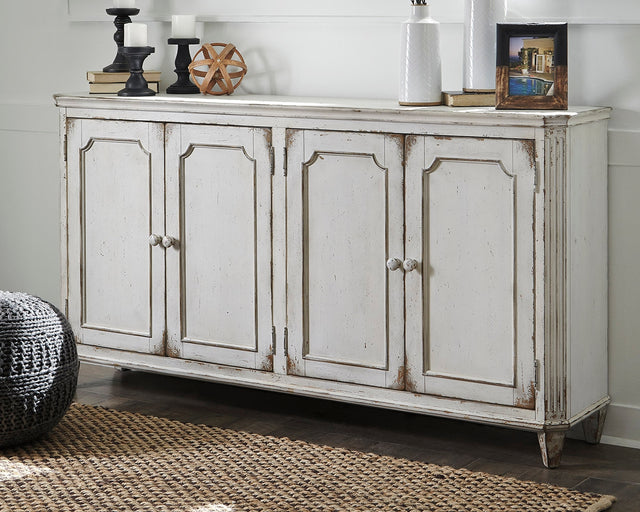 Tampa Furniture Outlet - Ashley Furniture - Mirimyn Accent Cabinet - Accent Cabinet / Antique White - T505-560