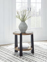 Tampa Furniture Outlet - Ashley Furniture - Ridgester End Table - Round End Table - T518-6