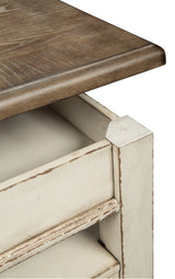 Realyn Coffee Table with Lift Top - Tampa Furniture Outlet