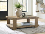 Tampa Furniture Outlet - Ashley Furniture - Flangren Coffee Table - Rectangular Cocktail Table - T553-1