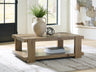 Tampa Furniture Outlet - Ashley Furniture - Flangren Coffee Table - Rectangular Cocktail Table - T553-1