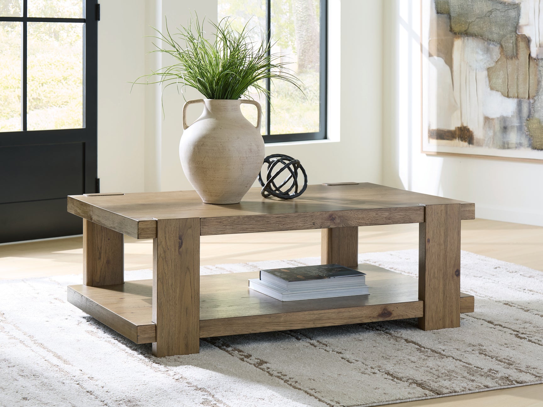Flangren Coffee Table - Tampa Furniture Outlet