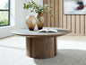 Tampa Furniture Outlet - Ashley Furniture - Dontayne Coffee Table - Round Cocktail Table - T563-8
