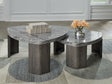 Tampa Furniture Outlet - Ashley Furniture - Surmour Stacked Coffee Table - Stacked Cocktail Table / Gray/Brown - T600-0