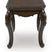 Tampa Furniture Outlet - Ashley Furniture - Maylee End Table - Square End Table / Dark Brown - T647-2