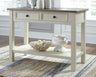 Tampa Furniture Outlet - Ashley Furniture - Bolanburg Sofa/Console Table - Sofa Table / Two-tone - T637-4