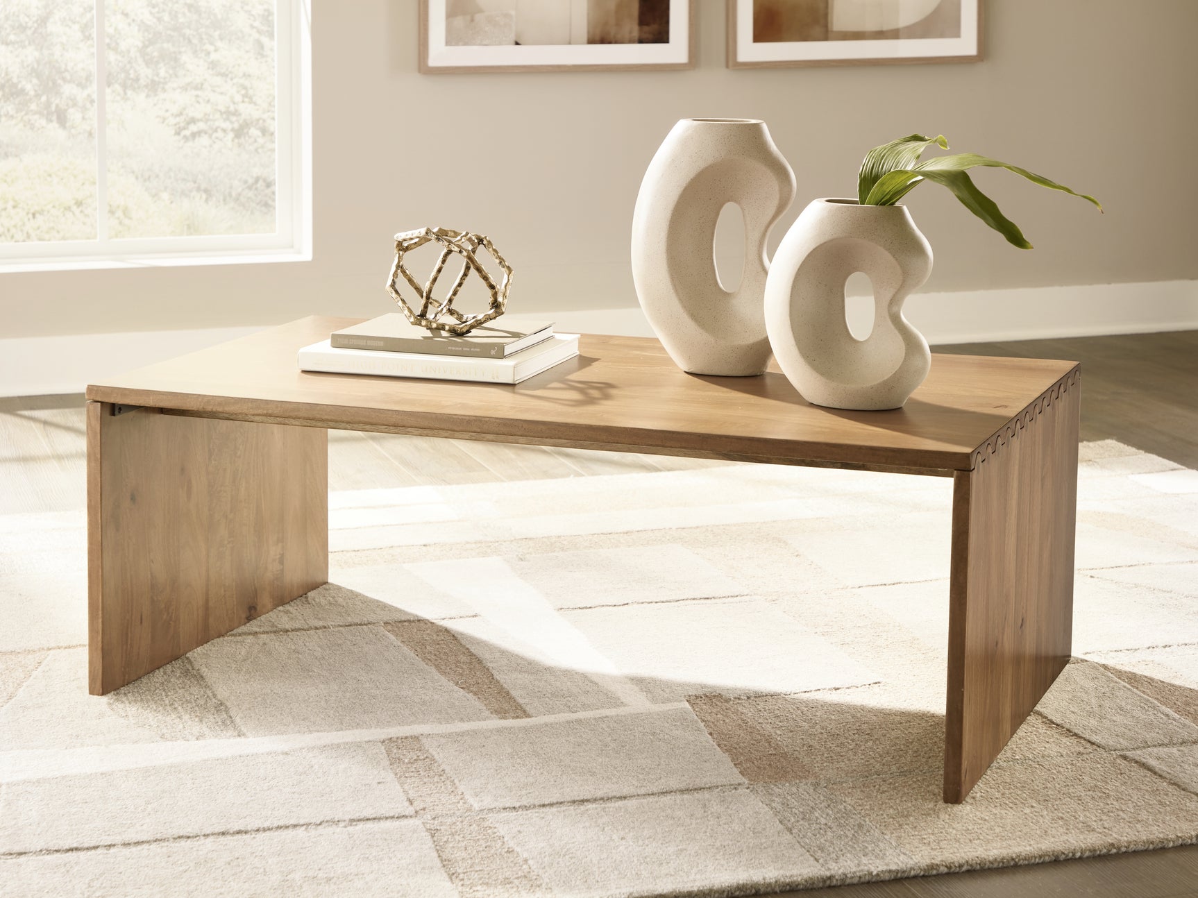 Tampa Furniture Outlet - Ashley Furniture - Ella Grove Coffee Table - Rectangular Cocktail Table - T639-1