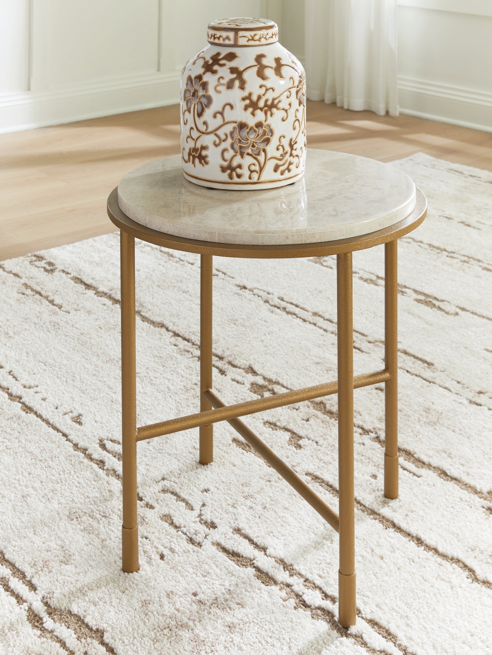 Tampa Furniture Outlet - Ashley Furniture - Alben End Table - Round End Table - T643-6