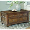 Tampa Furniture Outlet - Ashley Furniture - Channley Lift-Top Coffee Table - Lift Top Cocktail Table - T649-20