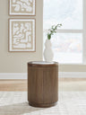 Tampa Furniture Outlet - Ashley Furniture - Hadonna End Table - Round End Table - T658-6