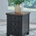 Tampa Furniture Outlet - Ashley Furniture - Wildenauer Chairside End Table - Chair Side End Table / Brown/Black - T664-7