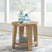 Tampa Furniture Outlet - Ashley Furniture - Kristiland End Table - Round End Table / Light Brown - T674-6