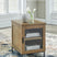Tampa Furniture Outlet - Ashley Furniture - Torlanta Chairside End Table - Chair Side End Table / Brown - T686-7