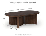 Korestone Coffee Table - Tampa Furniture Outlet