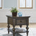 Tampa Furniture Outlet - Ashley Furniture - Veramond End Table - Square End Table / Dark Brown - T694-2