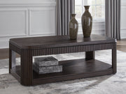 Tampa Furniture Outlet - Ashley Furniture - Carlibrie Lift-Top Coffee Table - Lift Top Cocktail Table / Warm Brown - T700-9