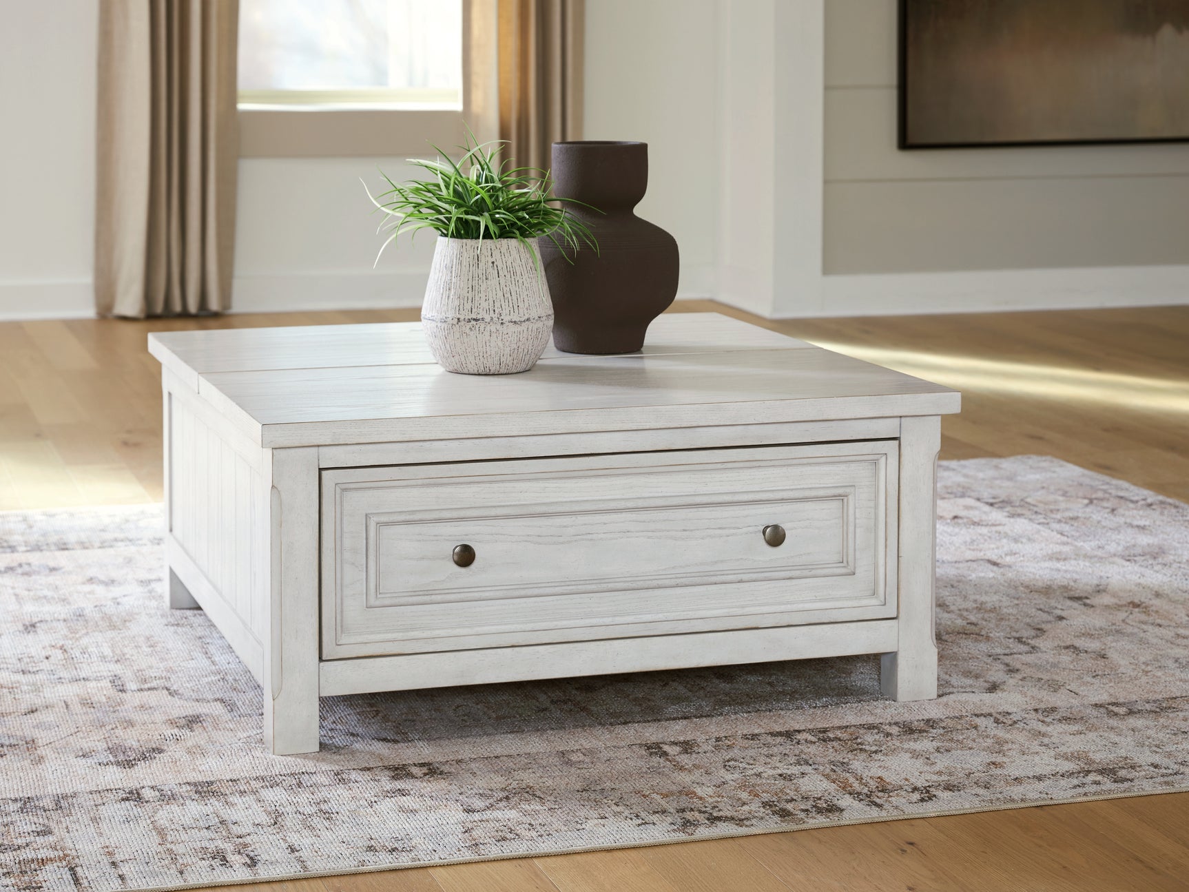 Tampa Furniture Outlet - Ashley Furniture - Robbinsdale Lift-Top Coffee Table - Lift Top Cocktail Table - T729-00