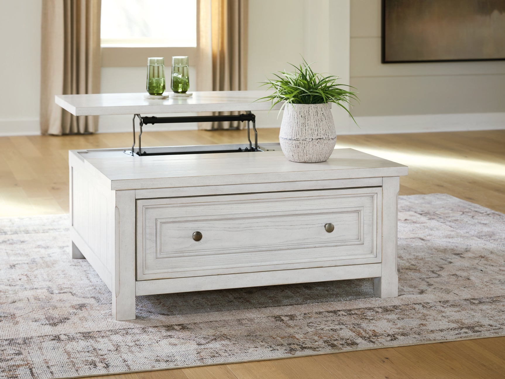 Robbinsdale Lift-Top Coffee Table - Tampa Furniture Outlet