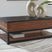 Tampa Furniture Outlet - Ashley Furniture - Kallari Lift-Top Coffee Table - Lift Top Cocktail Table / Warm Brown/Black - T737-9