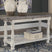 Tampa Furniture Outlet - Ashley Furniture - Havalance Sofa/Console Table - Flip Top Sofa Table / Gray/White - T814-4