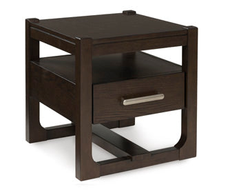 Breckington End Table - Dark Brown Breckington End Table - Dark Brown