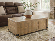 Tampa Furniture Outlet - Ashley Furniture - Ridgester Lift-Top Coffee Table - Lift Top Cocktail Table - T858-9