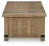 Ridgester Lift-Top Coffee Table