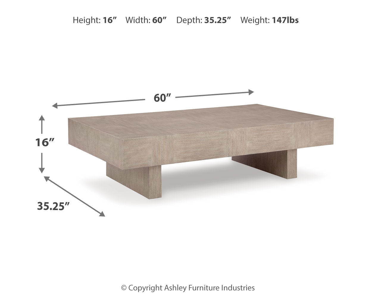Jorlaina Coffee Table - Tampa Furniture Outlet