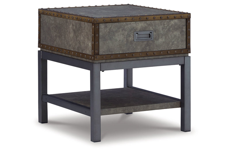 Derrylin End Table - Tampa Furniture Outlet