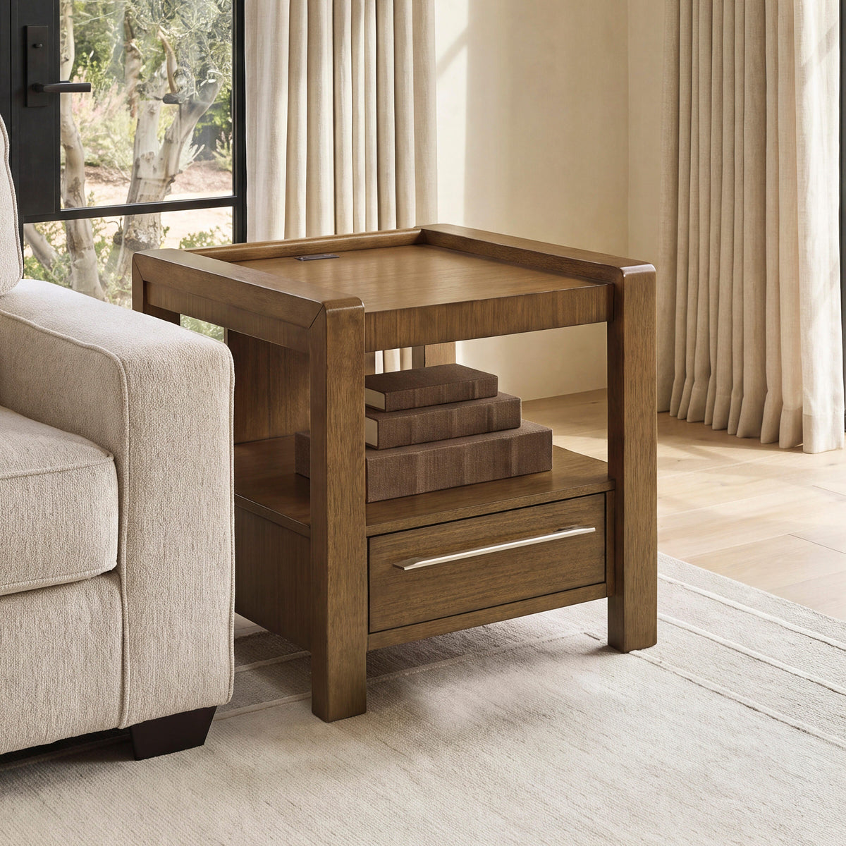 Tampa Furniture Outlet - Ashley Furniture - Marxmore End Table - Square End Table - T983-2