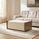 Tampa Furniture Outlet - Ashley Furniture - Marxmore Upholstered Ottoman with Storage - UPH Ottoman with Storage - T983-20