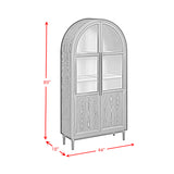 Taurus Bookcase in Flat Black - Tampa Furniture Outlet