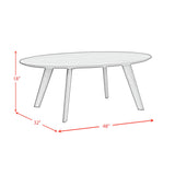 Theo Three Pack Occasional Set with Coffee Table and 2 End Tables in Walnut - Tampa Furniture Outlet