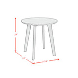 Theo Three Pack Occasional Set with Coffee Table and 2 End Tables in Walnut - Tampa Furniture Outlet