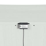 Tobias 2-Drawer Nightstand with USB in White - Tampa Furniture Outlet