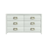 Tobias 6-Drawer Dresser in White - Tampa Furniture Outlet
