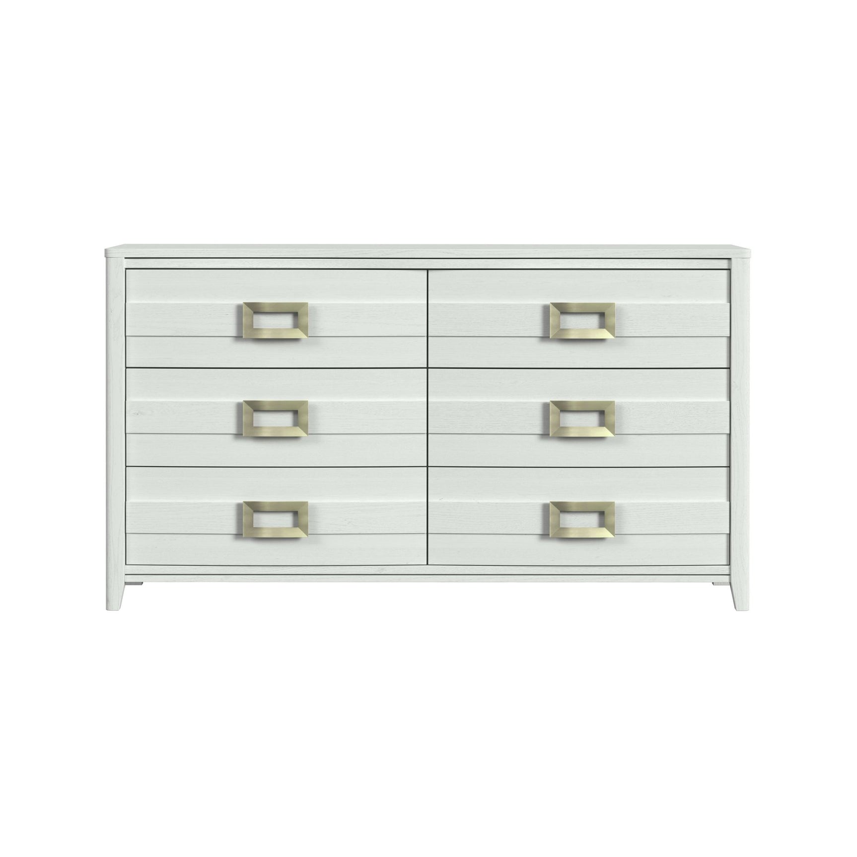 Tobias 6-Drawer Dresser in White - Tampa Furniture Outlet