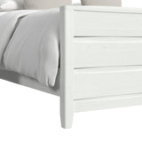 Tobias King Bed with LED in White