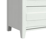 Tobias 5-Drawer Chest in White