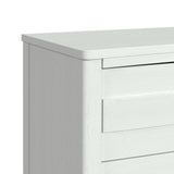 Tobias 2-Drawer Nightstand with USB in White