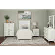 Tobias 5-Drawer Chest in White – SKU B-15990-7-CH | Elements